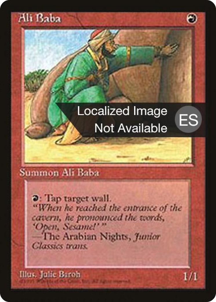 Ali Baba [Fourth Edition (Foreign Black Border)] | Silver Goblin