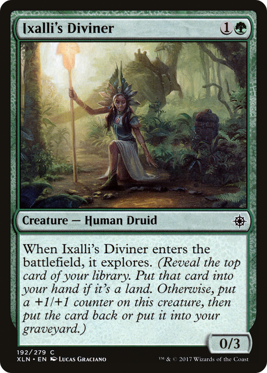Ixalli's Diviner [Ixalan] Foil