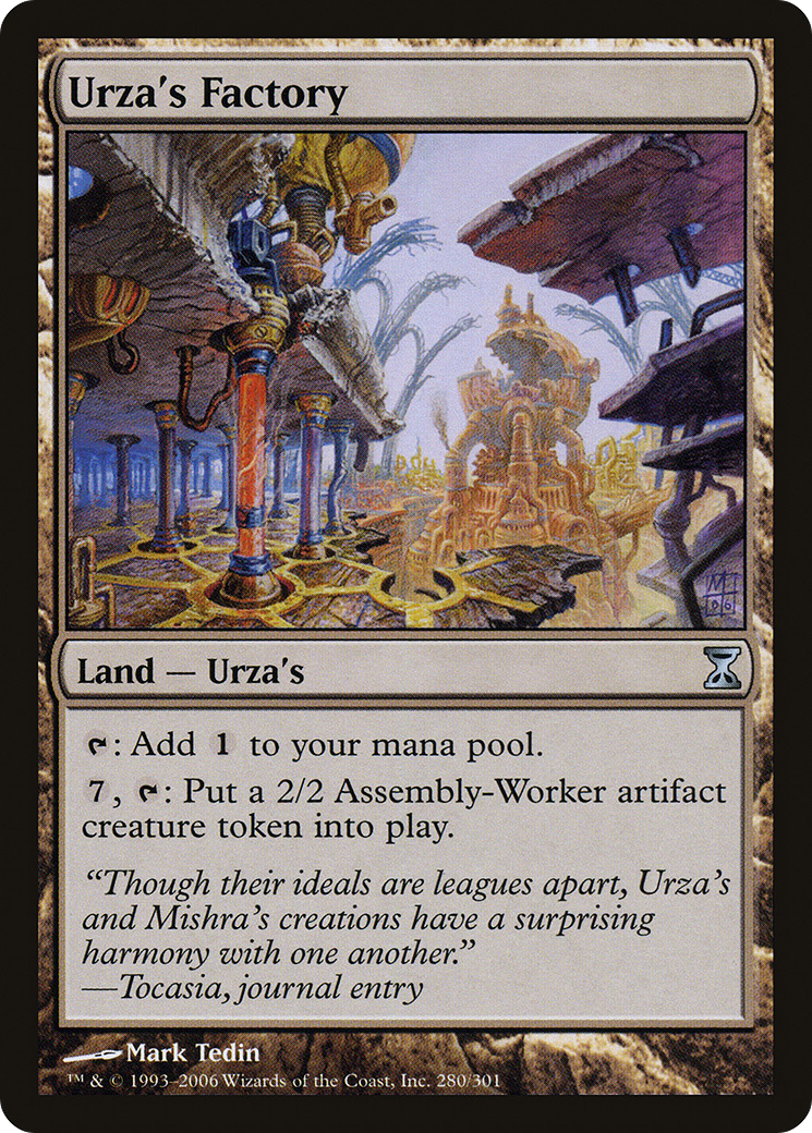 Urza's Factory (280) Foil - Time Spiral