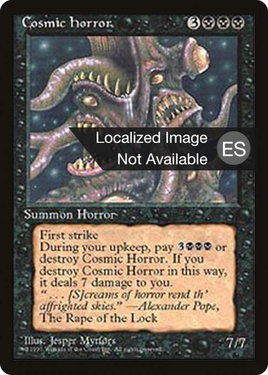Cosmic Horror [Fourth Edition (Foreign Black Border)]