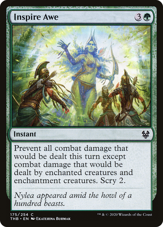 Inspire Awe [Theros Beyond Death] Foil