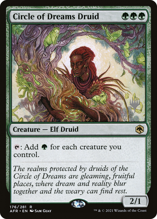Circle of Dreams Druid (Promo Pack) [Dungeons & Dragons: Adventures in the Forgotten Realms Promos] Foil