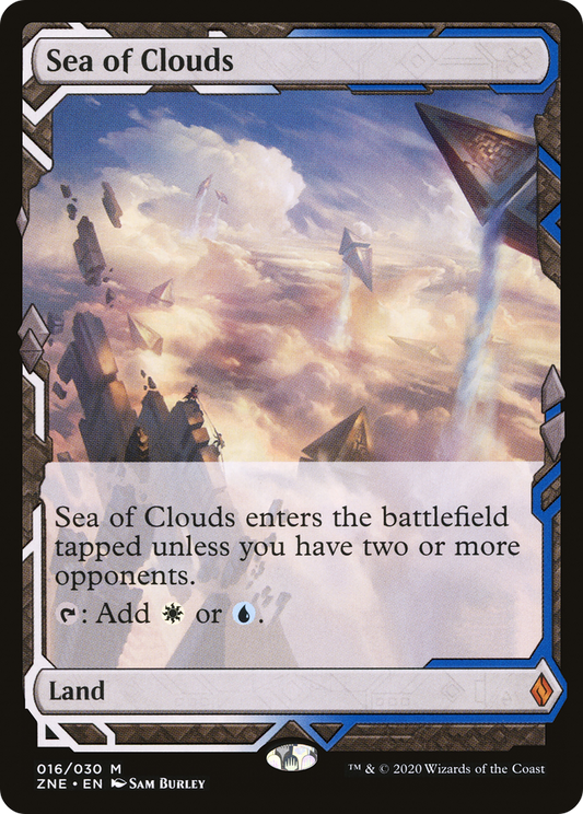 Sea of Clouds (Expeditions) [Zendikar Rising Expeditions] Foil