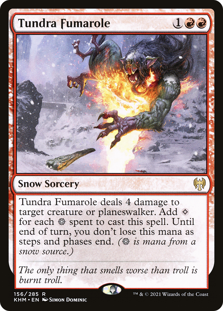 Tundra Fumarole (156) Foil - Kaldheim
