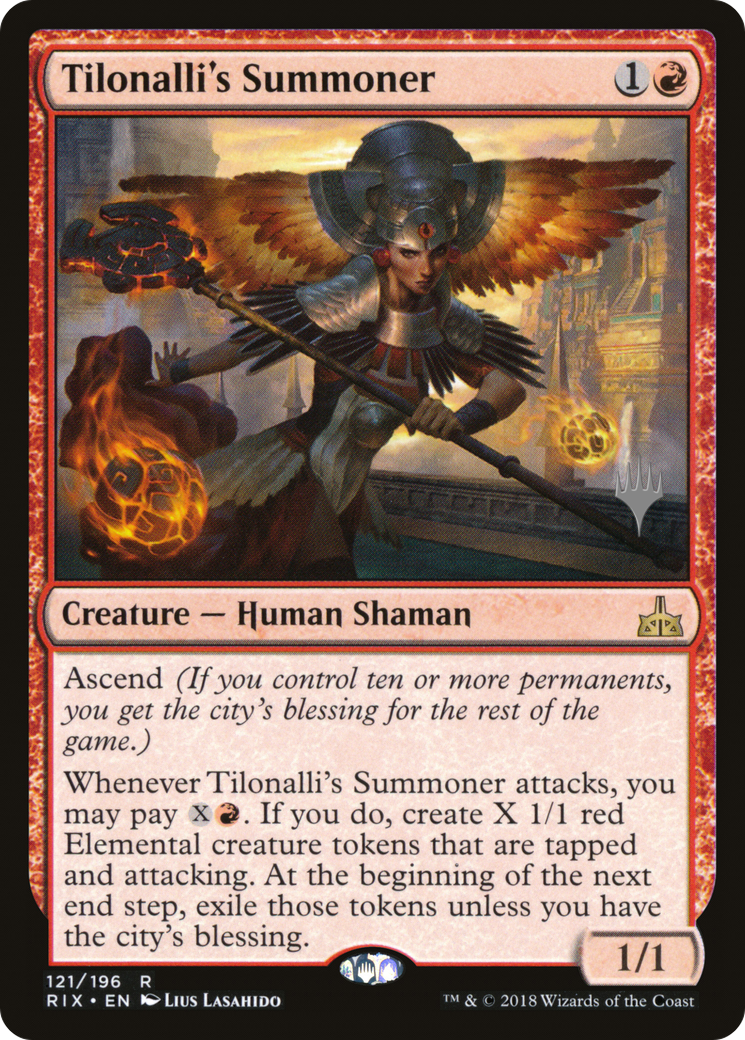 Tilonalli's Summoner (121) Foil - Rivals of Ixalan Promos