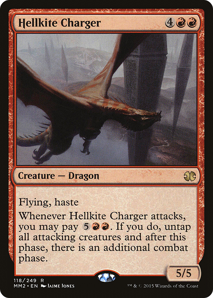 Hellkite Charger [Modern Masters 2015] Foil