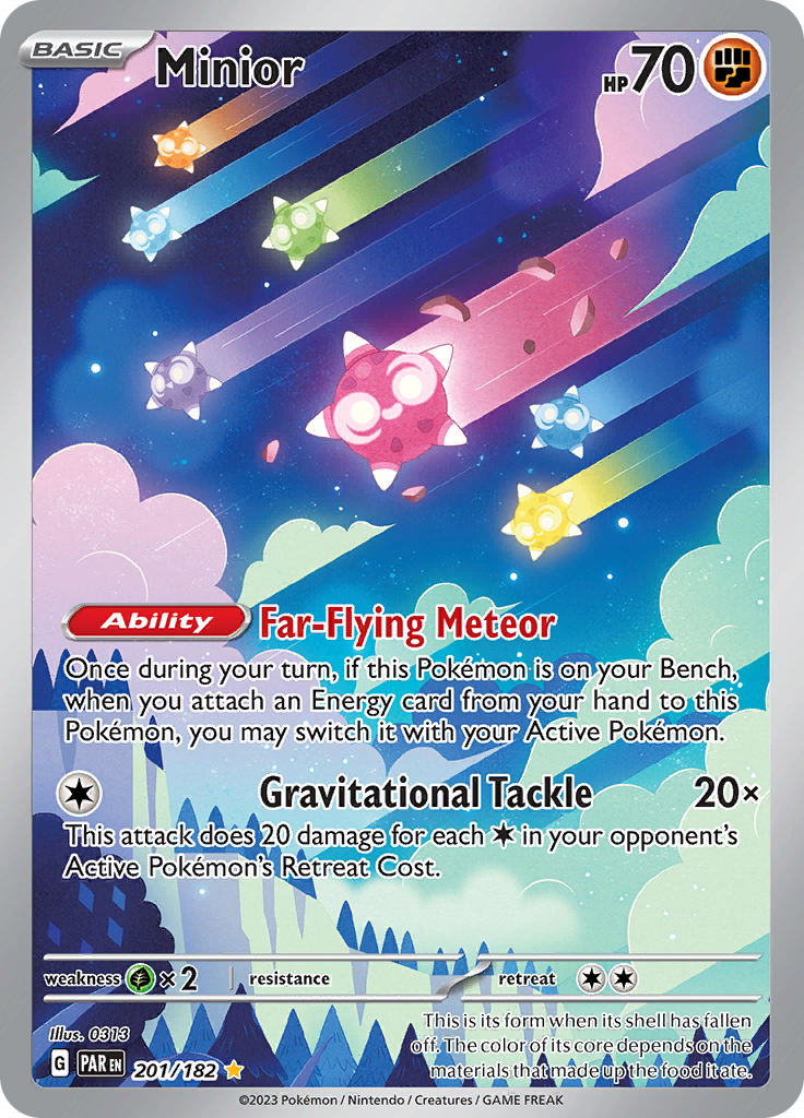 Minior (201/182) [Scarlet & Violet: Paradox Rift] | Silver Goblin