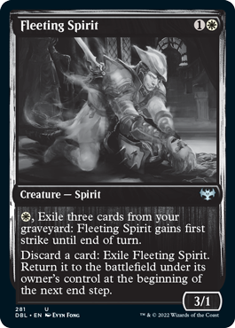 Fleeting Spirit [Innistrad: Double Feature] | Silver Goblin