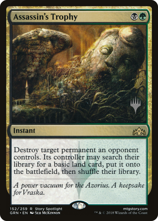 Assassin's Trophy (Promo Pack) [Guilds of Ravnica Promos] Foil