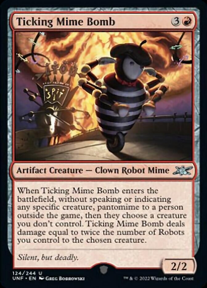Ticking Mime Bomb [Unfinity] | Silver Goblin