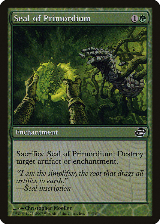 Seal of Primordium [Planar Chaos] Foil