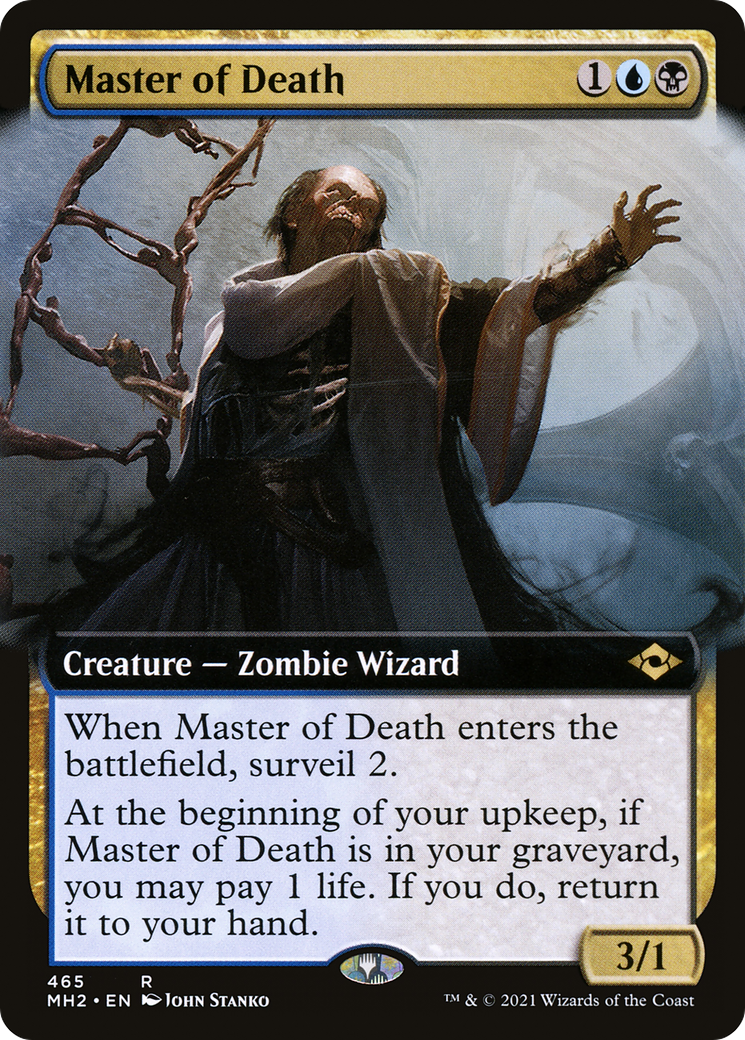 Master of Death (Extended Art) [Modern Horizons 2] | Silver Goblin