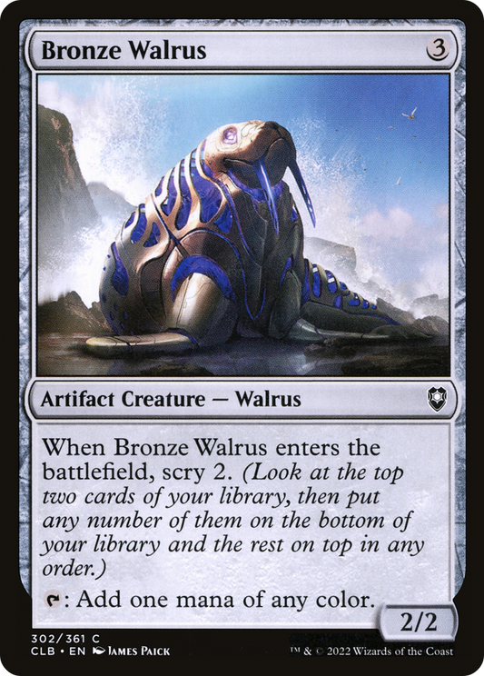 Bronze Walrus [Commander Legends: Battle for Baldur's Gate] Foil