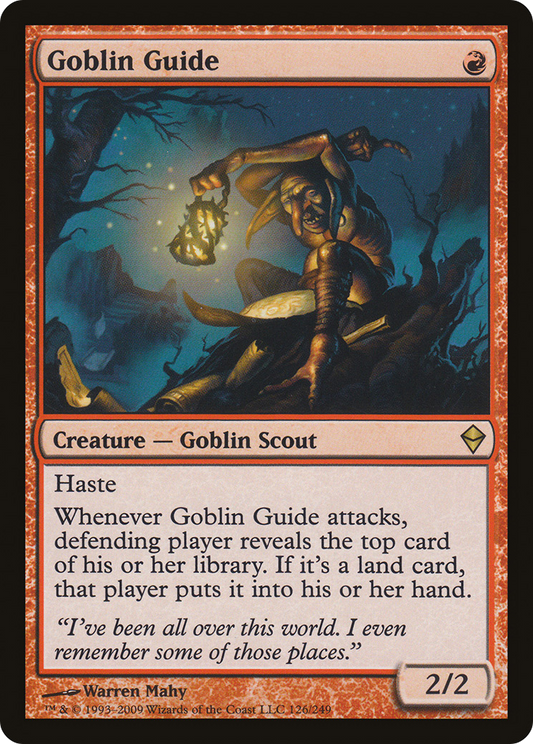 Goblin Guide [Zendikar] Foil