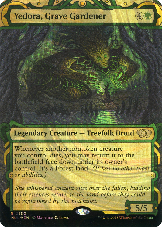 Yedora, Grave Gardener (Halo Foil) [Multiverse Legends]