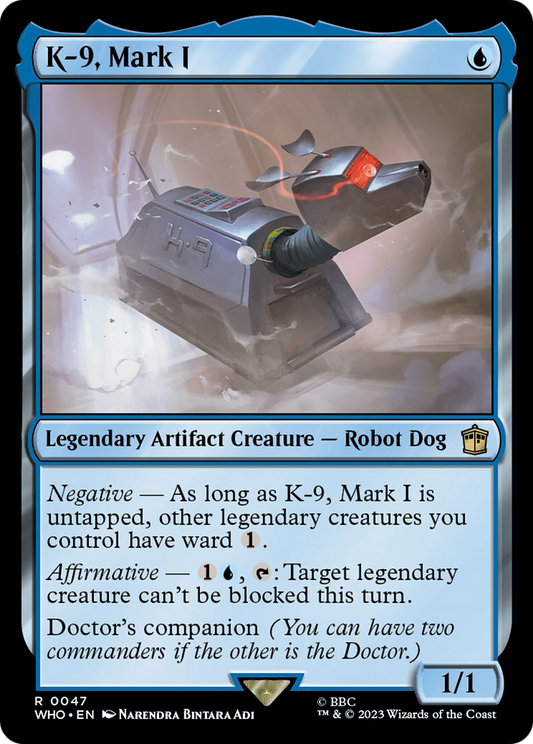 K-9, Mark I [Doctor Who] Foil