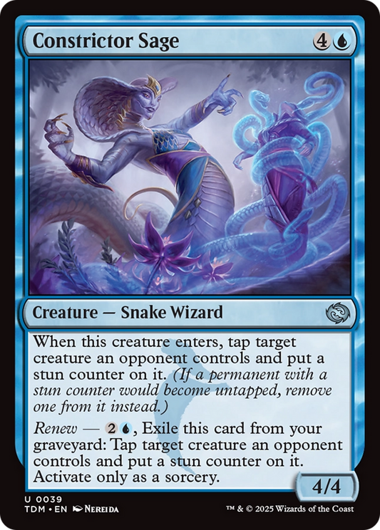 Constrictor Sage (039) - Tarkir: Dragonstorm