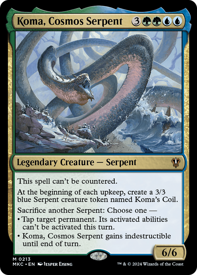 Koma, Cosmos Serpent (213)
