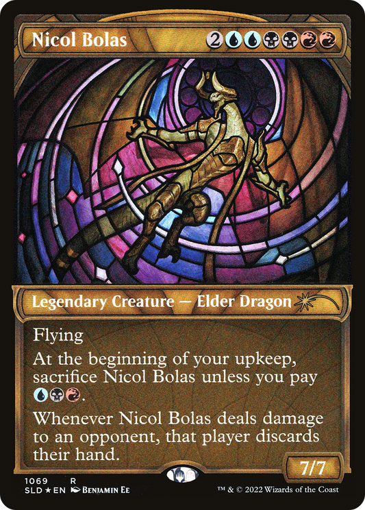 Nicol Bolas (Showcase Textured) [Secret Lair Drop Series]