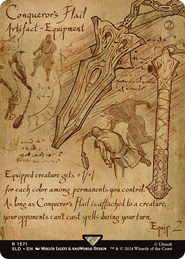 Conqueror's Flail [Secret Lair Drop Series] | Silver Goblin