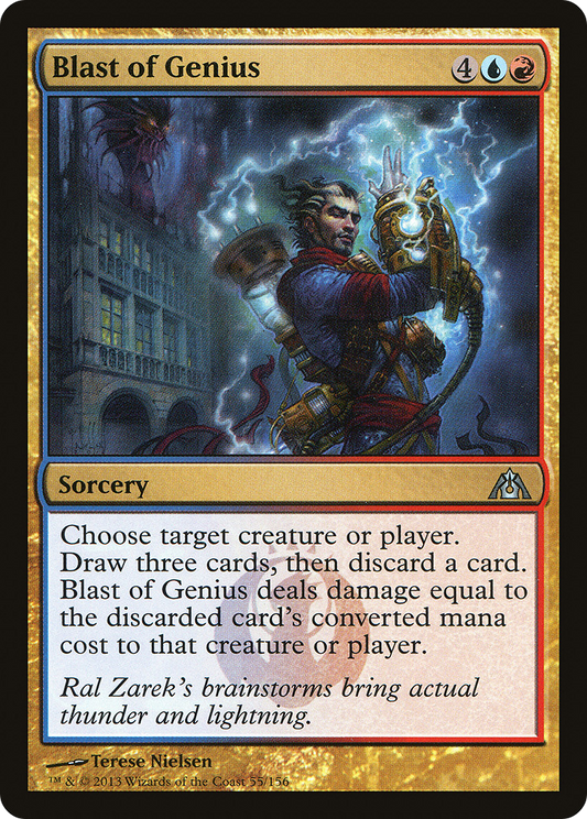 Blast of Genius [Dragon's Maze] Foil