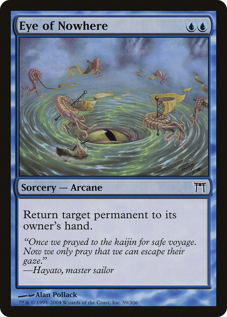 Eye of Nowhere [Champions of Kamigawa] Foil