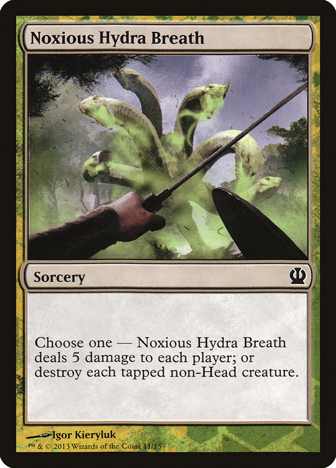 Noxious Hydra Breath [Theros Face the Hydra] | Silver Goblin