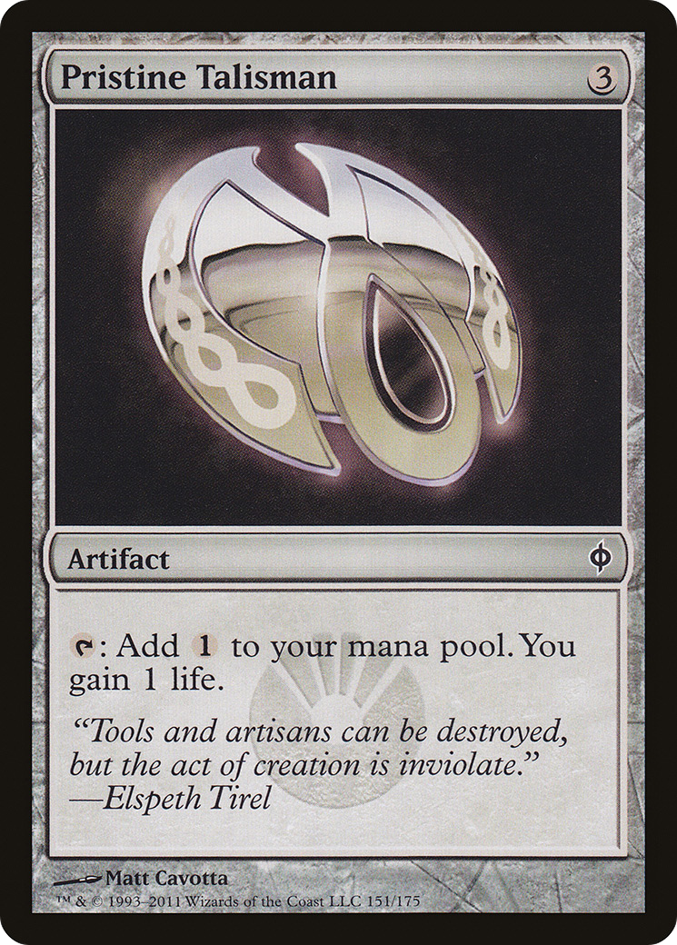 Pristine Talisman [New Phyrexia] Foil