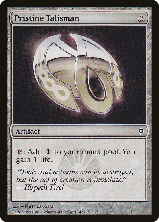 Pristine Talisman [New Phyrexia] Foil