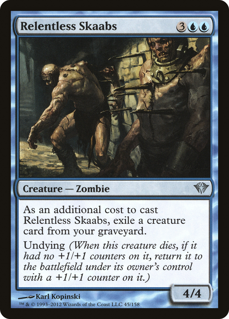 Relentless Skaabs [Dark Ascension] Foil