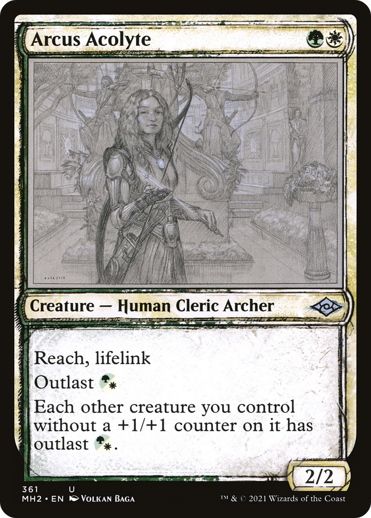 Arcus Acolyte (Sketch) [Modern Horizons 2] | Silver Goblin