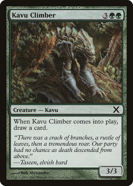 Kavu Climber [Tenth Edition] Foil