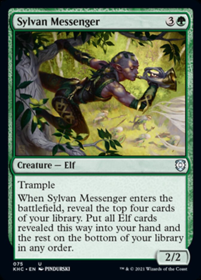 Sylvan Messenger [Kaldheim Commander] | Silver Goblin