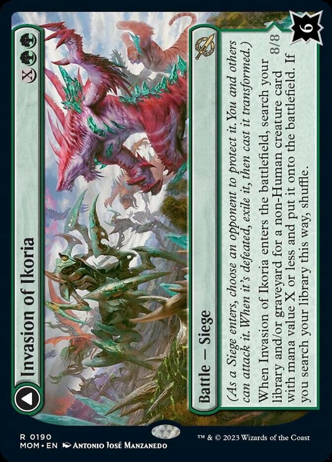 Invasion of Ikoria // Zilortha, Apex of Ikoria [March of the Machine] Foil