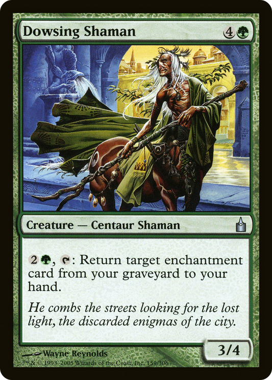 Dowsing Shaman [Ravnica: City of Guilds] Foil