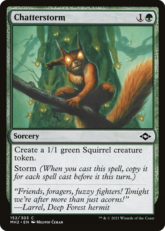 Chatterstorm [Modern Horizons 2] Foil