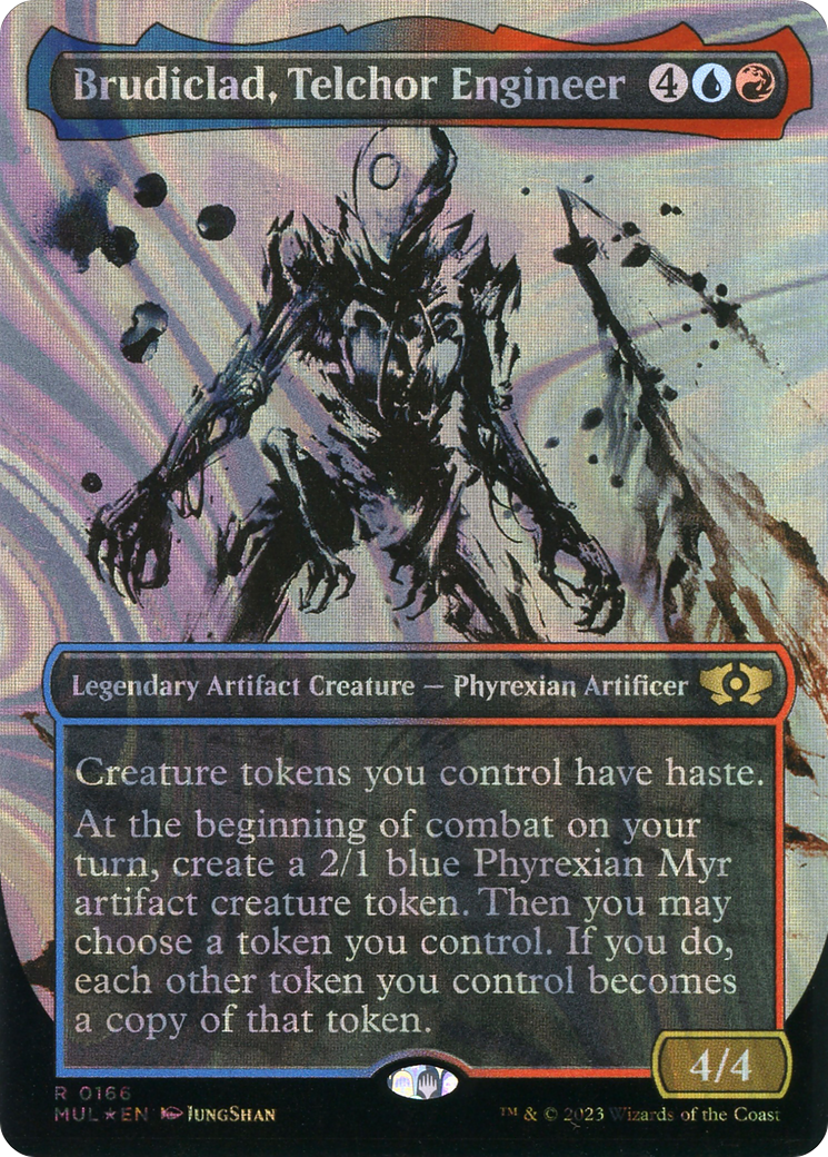 Brudiclad, Telchor Engineer (Halo Foil) [Multiverse Legends] | Silver Goblin