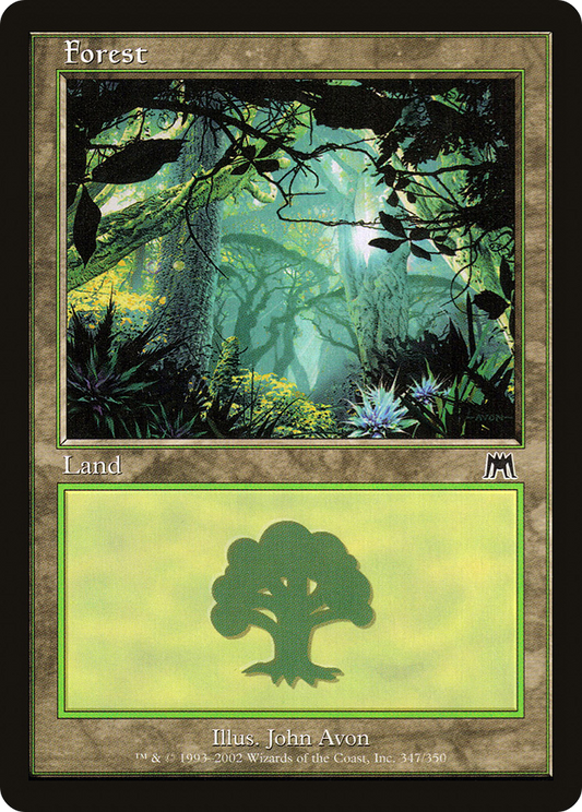 Forest (347) [Onslaught] Foil