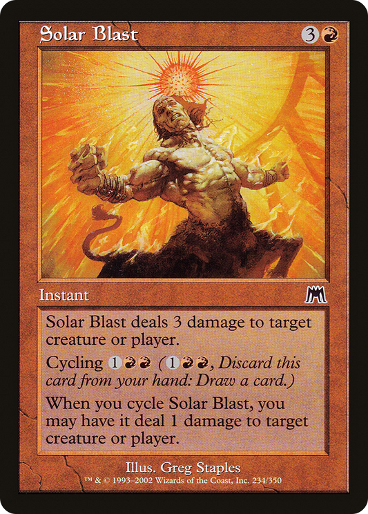 Solar Blast [Onslaught] Foil