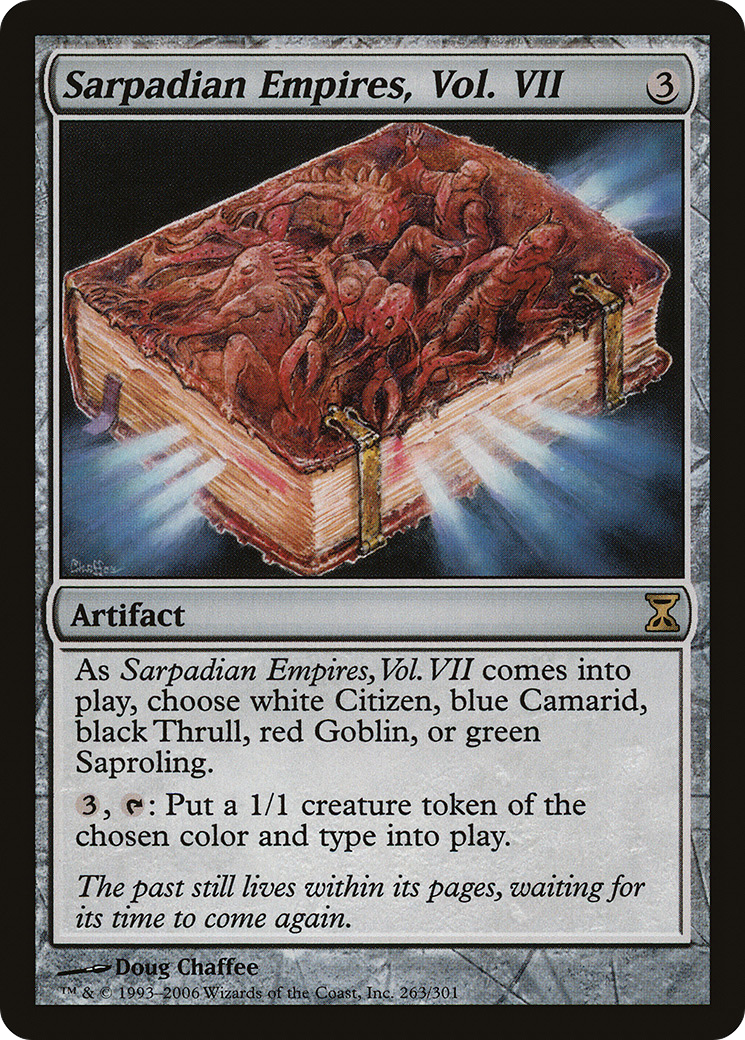 Sarpadian Empires, Vol. VII [Time Spiral] Foil