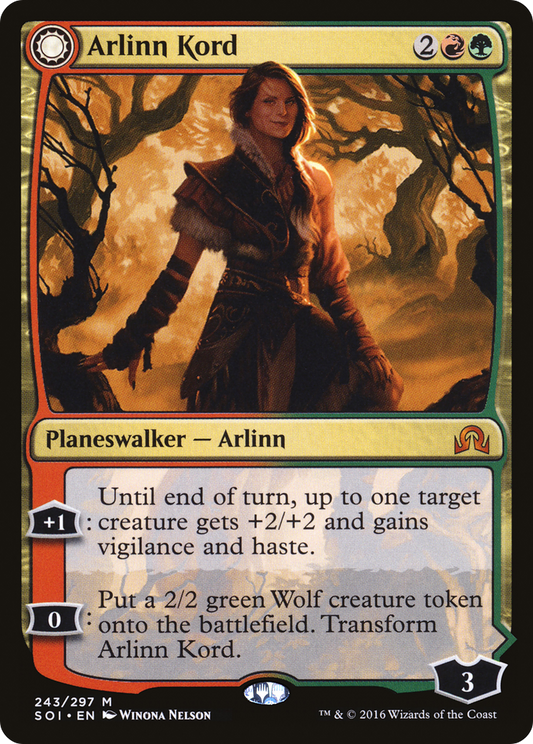 Arlinn Kord // Arlinn, Embraced by the Moon [Shadows over Innistrad] Foil