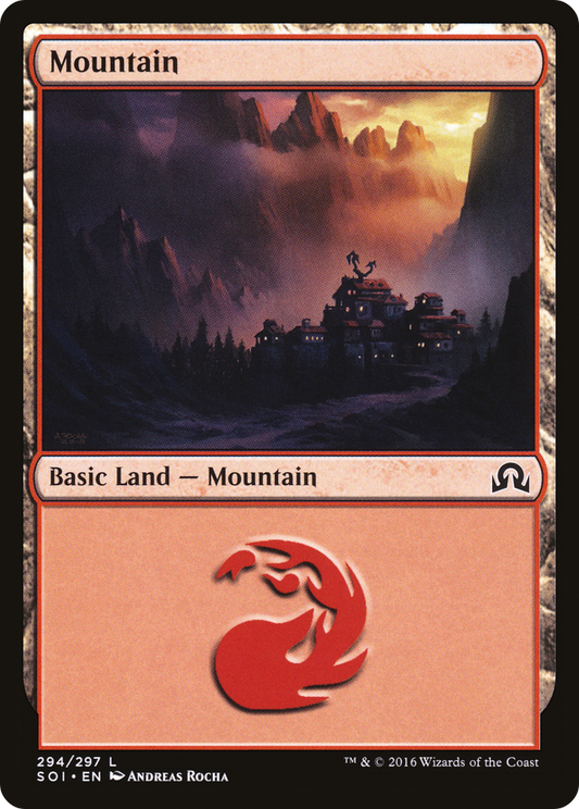 Mountain (294) [Shadows over Innistrad] Foil