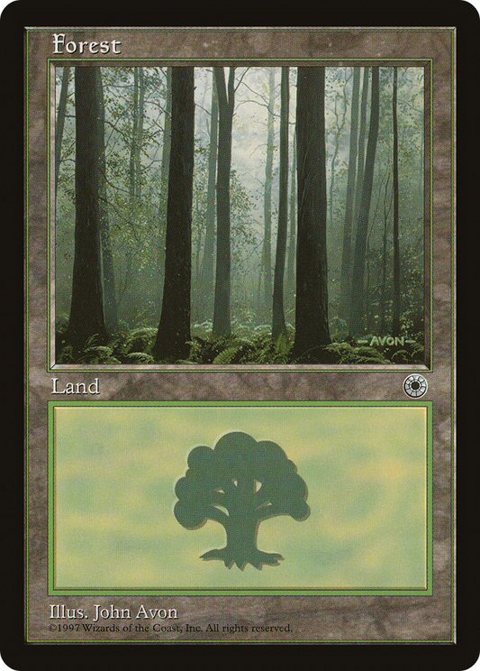 Forest (Three Dark Trees at Front with Lush Ground) [Portal]