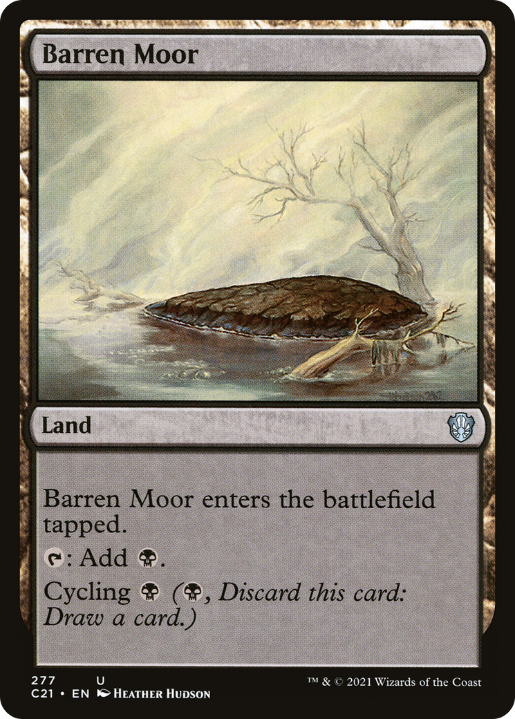 Barren Moor [Commander 2021] | Silver Goblin