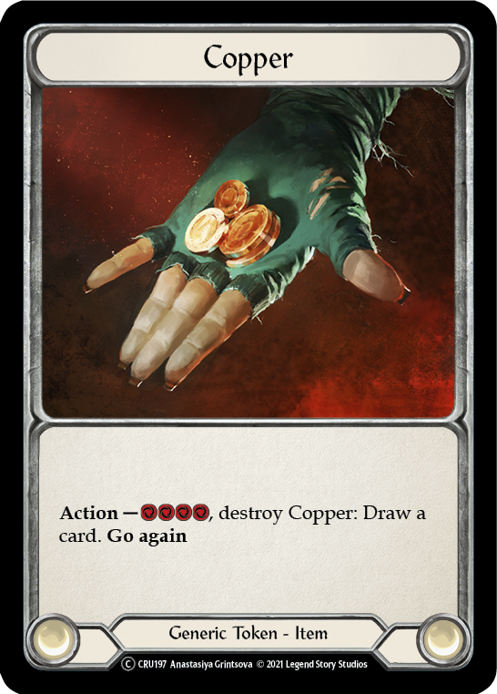 Copper [CRU197-RF] (Crucible of War)  1st Edition Rainbow Foil | Silver Goblin