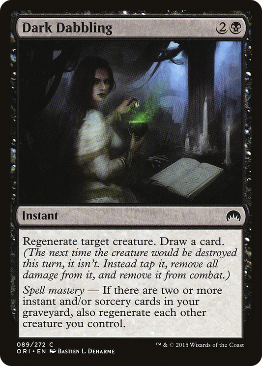 Dark Dabbling [Magic Origins] Foil