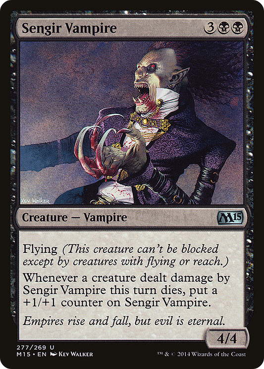 Sengir Vampire [Magic 2015] Foil