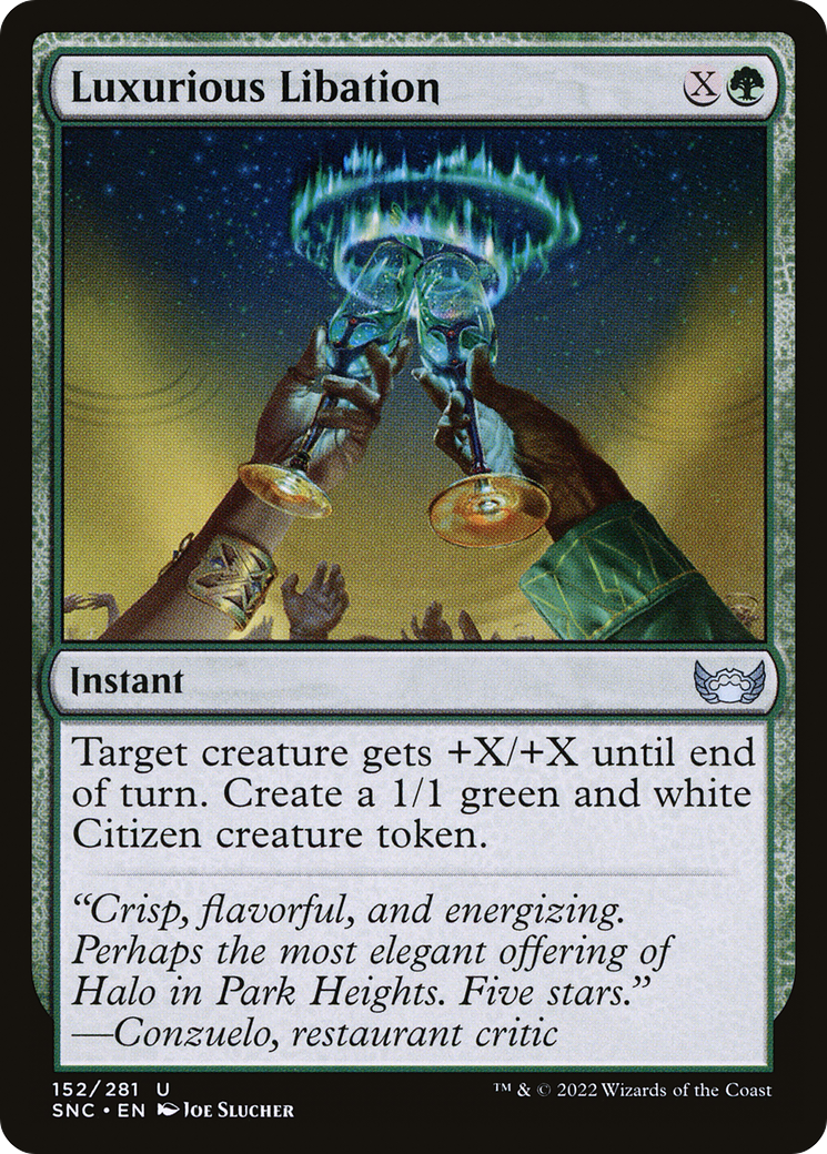 Luxurious Libation [Streets of New Capenna] Foil