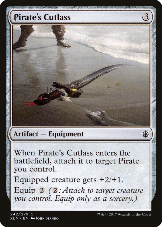 Pirate's Cutlass [Ixalan] Foil
