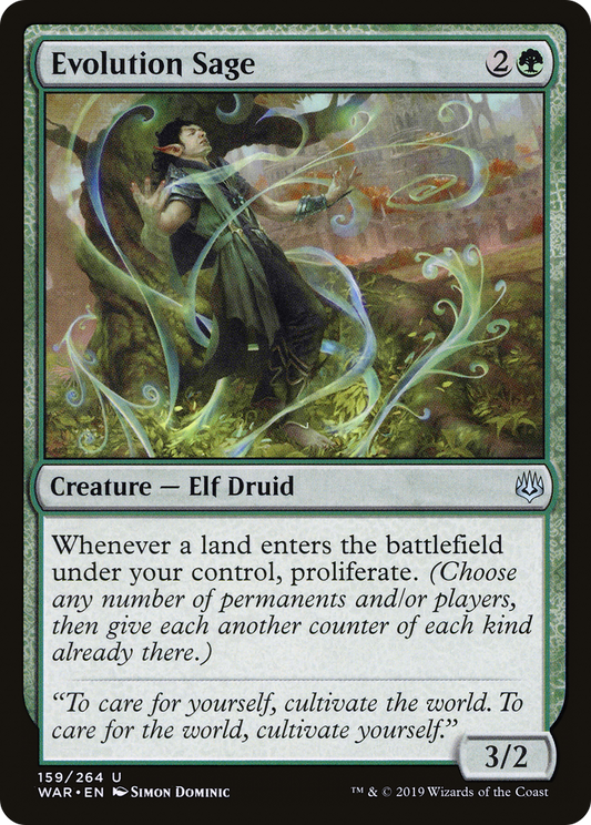 Evolution Sage [War of the Spark] Foil